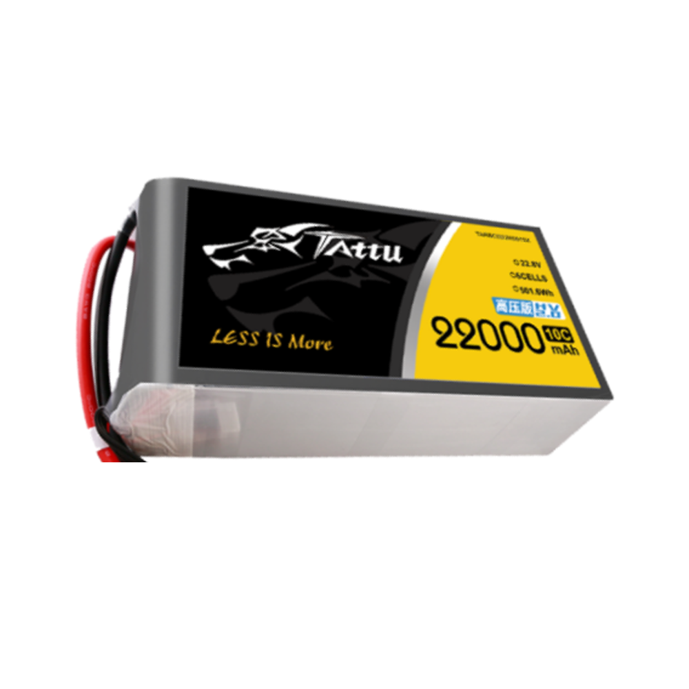 Tattu 6S 22000Mah Lipo Battery - بطارية Tattu HV 22000mAh 10C 22.8V