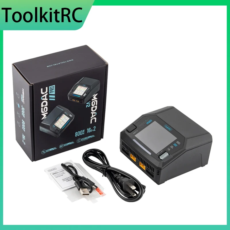 Toolkitrc M6Dac Smart Charger - ToolkitRC M6DAC V2 M6DAC Pro ثنائي