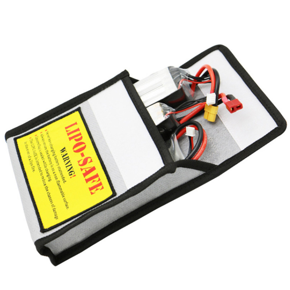 Lipo Battery Fireproof Safety Charge Box - حقيبة تخزين بطاريات مقاومة للحريق والانفجار