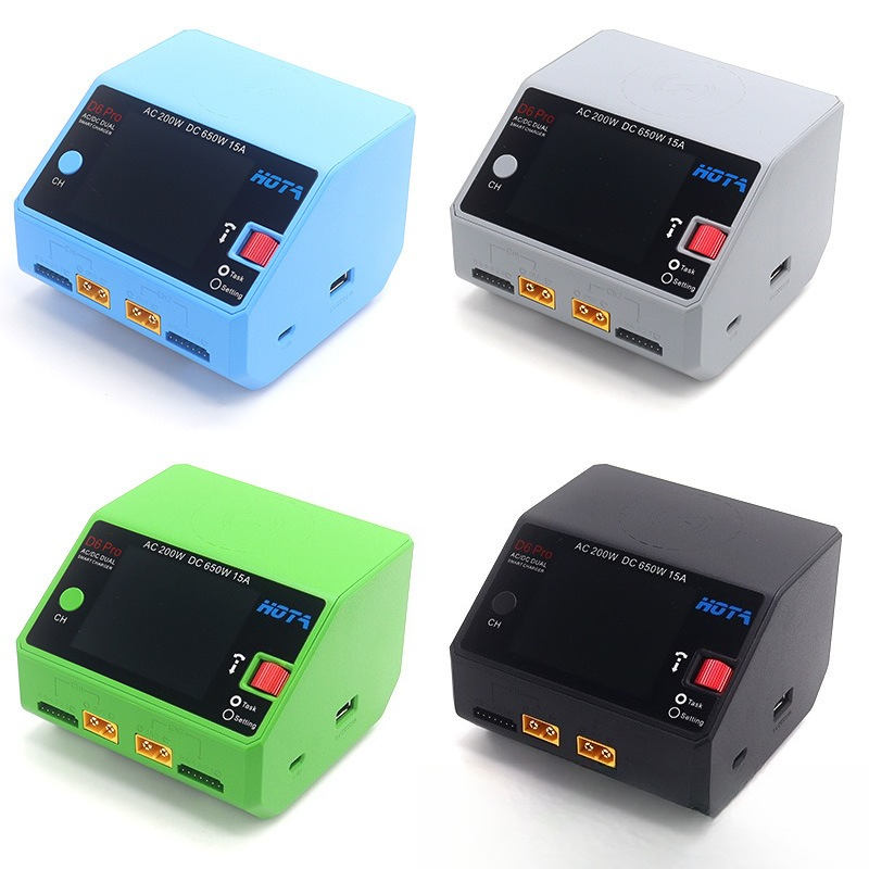 Hota D6 Pro Dual Lipo Charger - شاحن توازن HOTA D6 Pro بقوة
