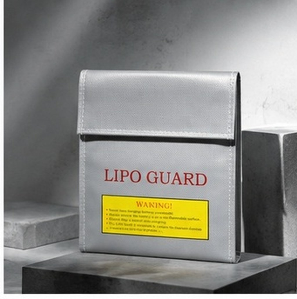Lipo Battery Fireproof Safety Charge Box - حقيبة أمان للشحن مقاس 18×23 سم