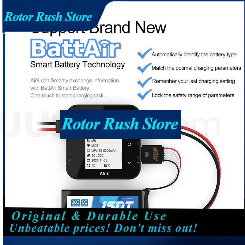 Isdt Air8 8S Lipo Charger - شاحن ومفرغ بطاريات RoRuSNew ISDT Air8