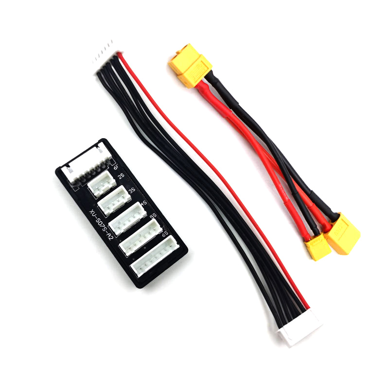 12S Lipo Battery Balancing Board - لوحة شحن وموازنة بطاريات الليثيوم 2S-6S
