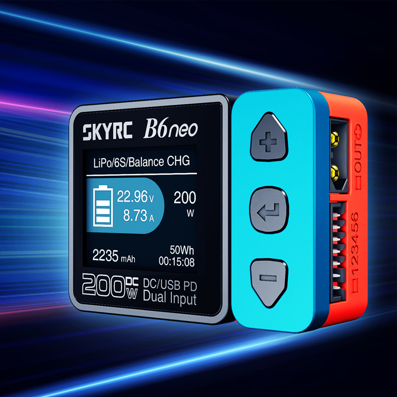 Skyrc B6 Neo Smart Charger - SkyRC B6 neo شاحن ذكي تيار