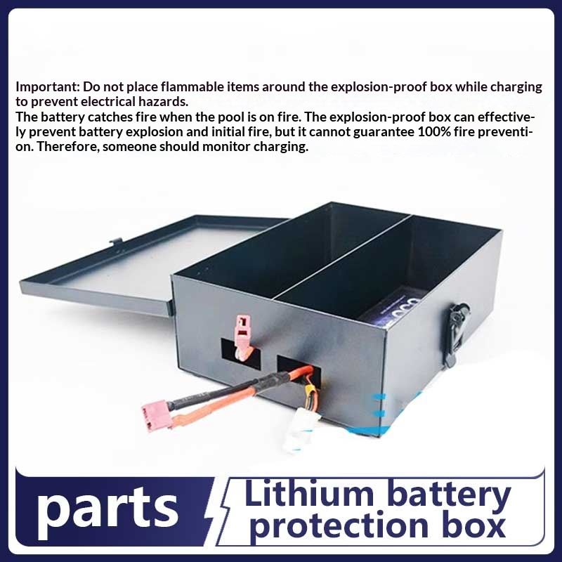 Lipo Battery Fireproof Safety Charge Box - صندوق شحن آمن للبطاريات من Cnrc،