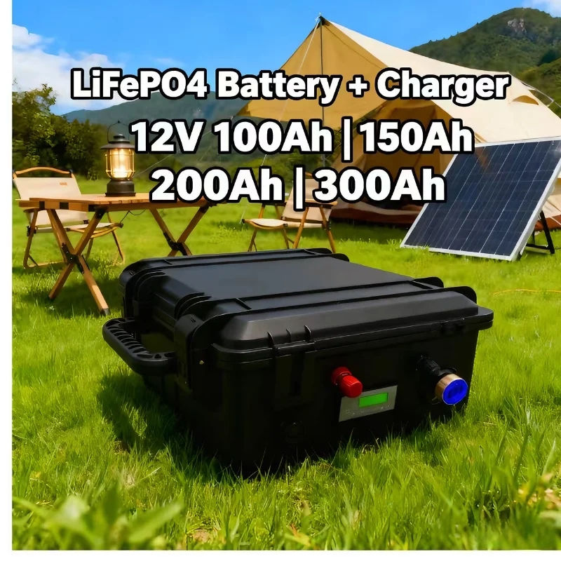 Lifepo4 12V 100Ah Bms Bluetooth - Lifepo4 بطارية ليثيوم فوسفات الحديد حزمة