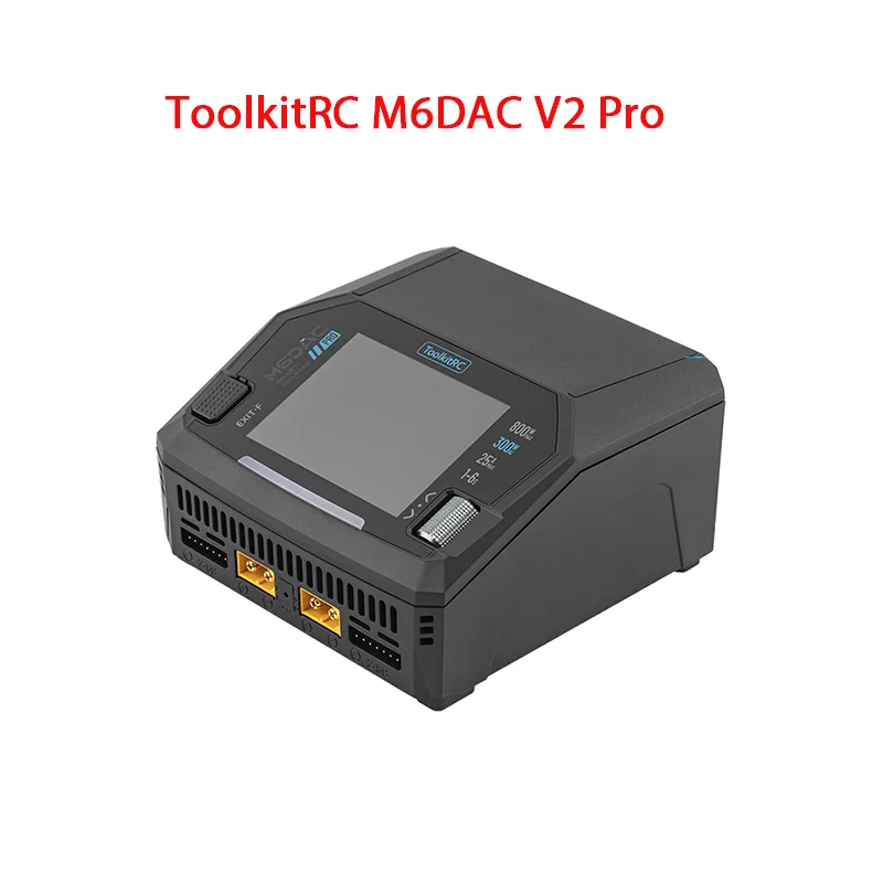 Toolkitrc M6Dac Smart Charger - شاحن بطاريات ليثيوم بوليمر ذكي ToolkitRC