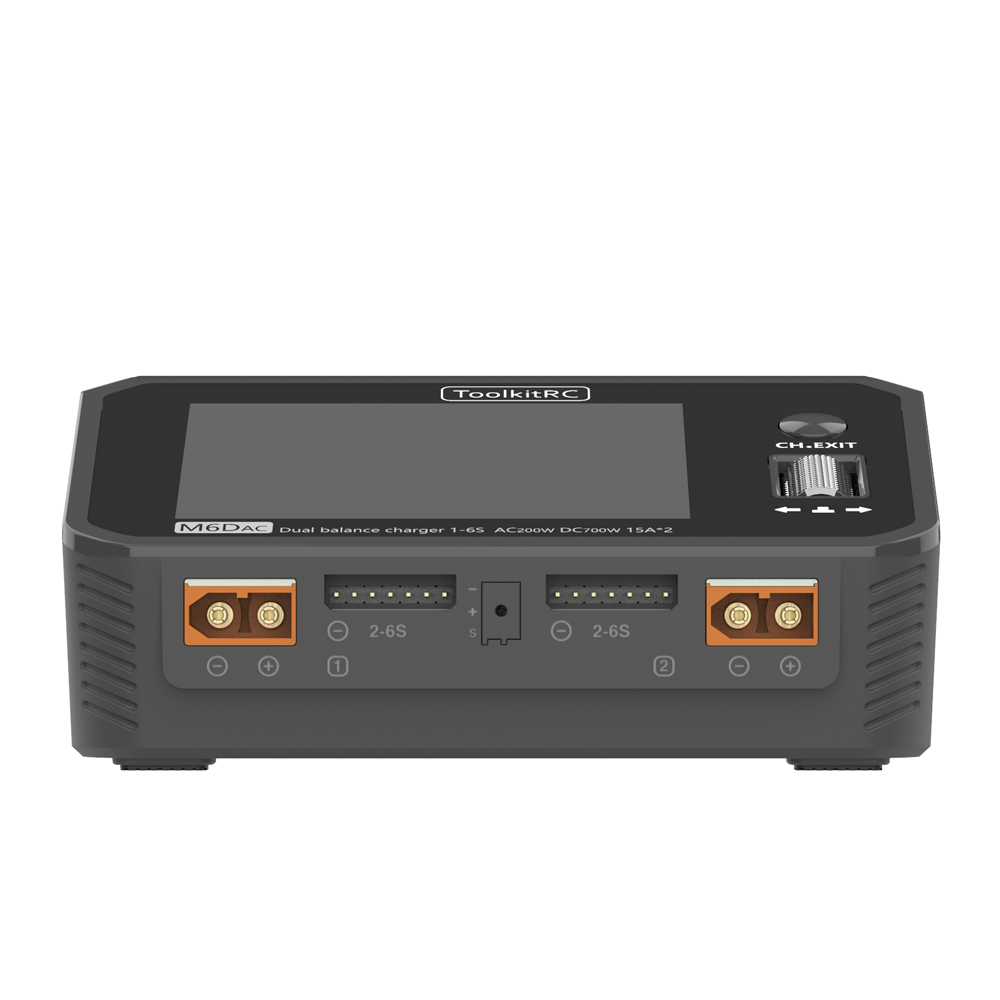 شاحن وفاحص بطاريات ليثيوم بولي - مراجعة Toolkitrc M6Dac Smart Charger وسعره