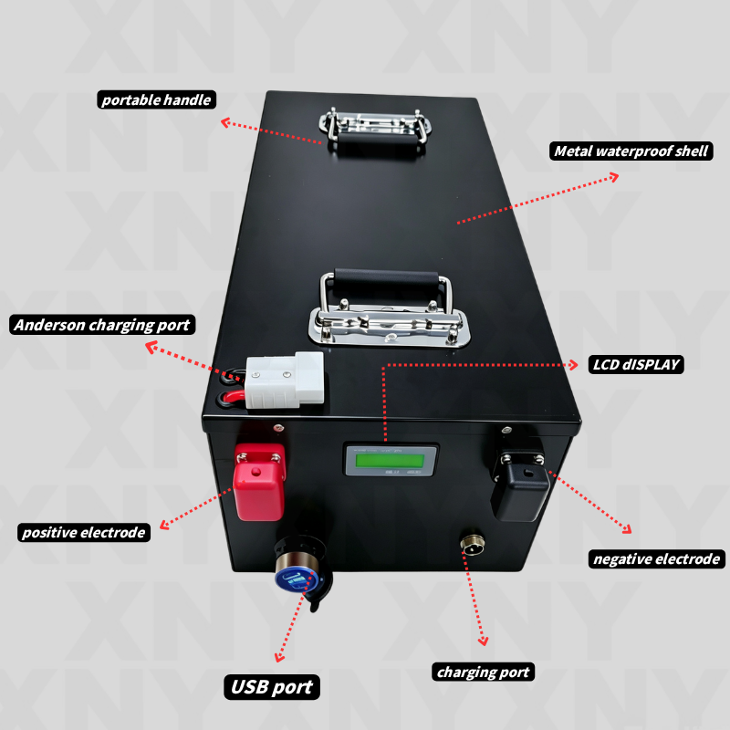 بطارية ليثيوم فوسفات الحديد 12 - مراجعة Lifepo4 12V 100Ah Bms Bluetooth وسعره
