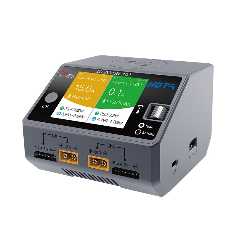 HOTA D6 Pro التيار المتناوب 20 - مراجعة Hota D6 Pro Dual Lipo Charger وسعره