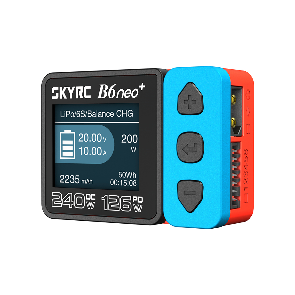 SkyRC B6 neo شاحن ذكي تيار مست - مراجعة Skyrc B6 Neo Smart Charger وسعره
