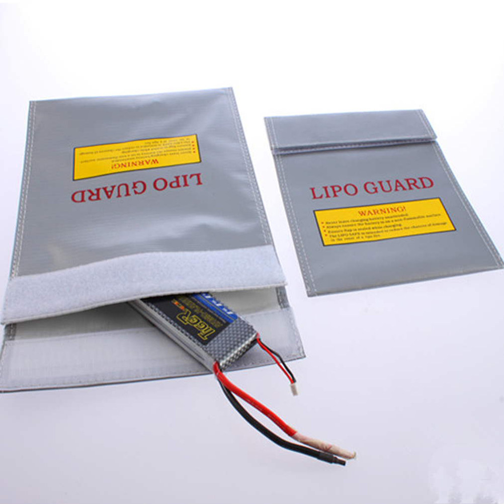 حقيبة أمان للشحن مقاس 18×23 سم - مراجعة Lipo Battery Fireproof Safety Charge Box وسعره