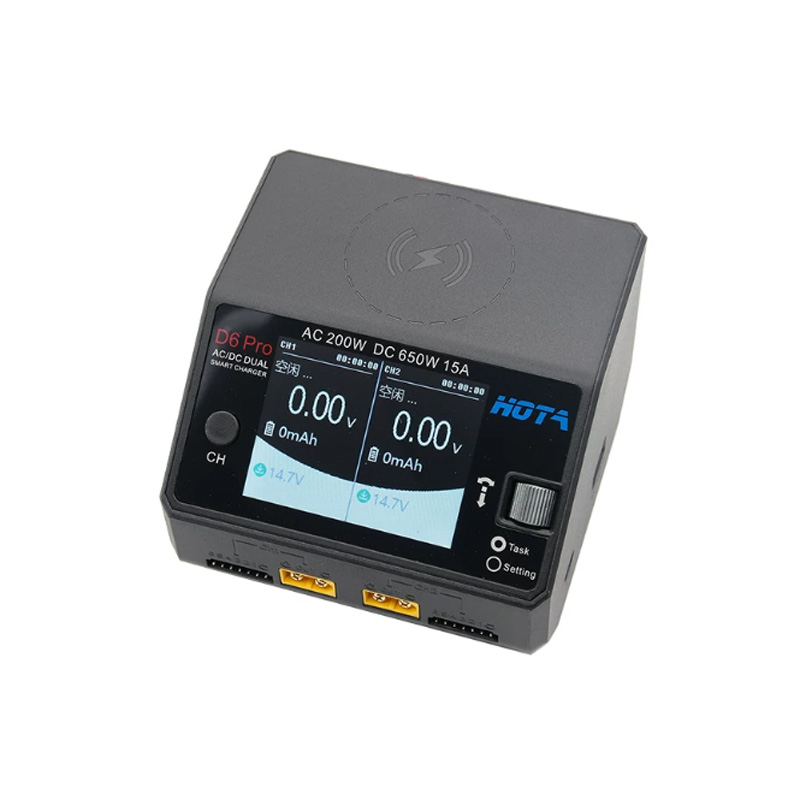 شاحن بطارية SNQP HOTA D6 Pro ث - مراجعة Hota D6 Pro Dual Lipo Charger وسعره