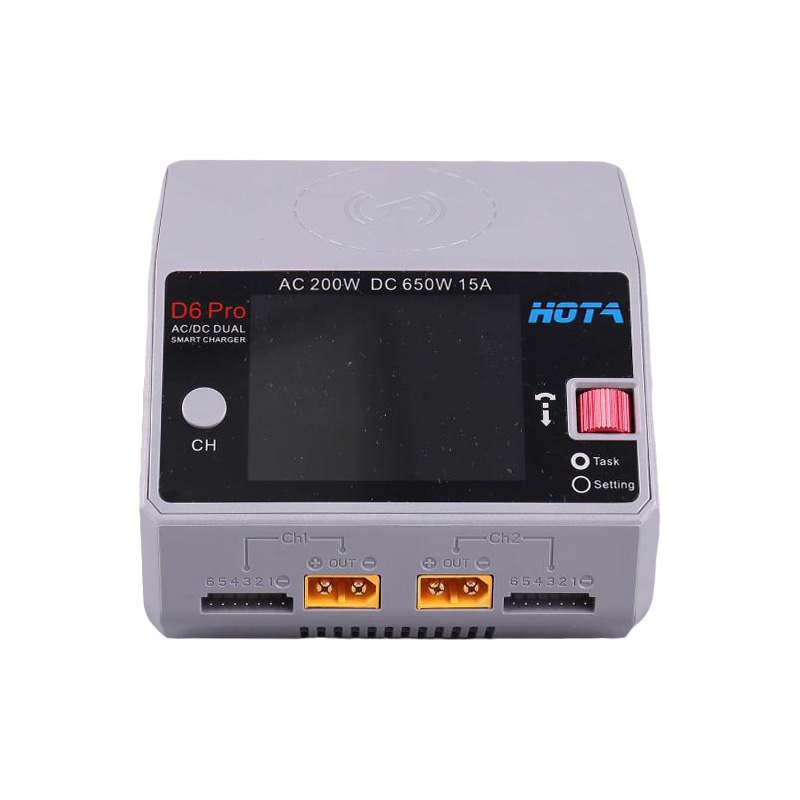 شاحن بطارية SNQP HOTA D6 Pro ث - مراجعة Hota D6 Pro Dual Lipo Charger وسعره