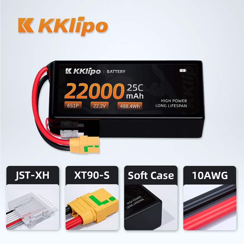 إنتاج التصنيع ارتفاع معدل الزر - مراجعة Tattu 6S 22000Mah Lipo Battery وسعره