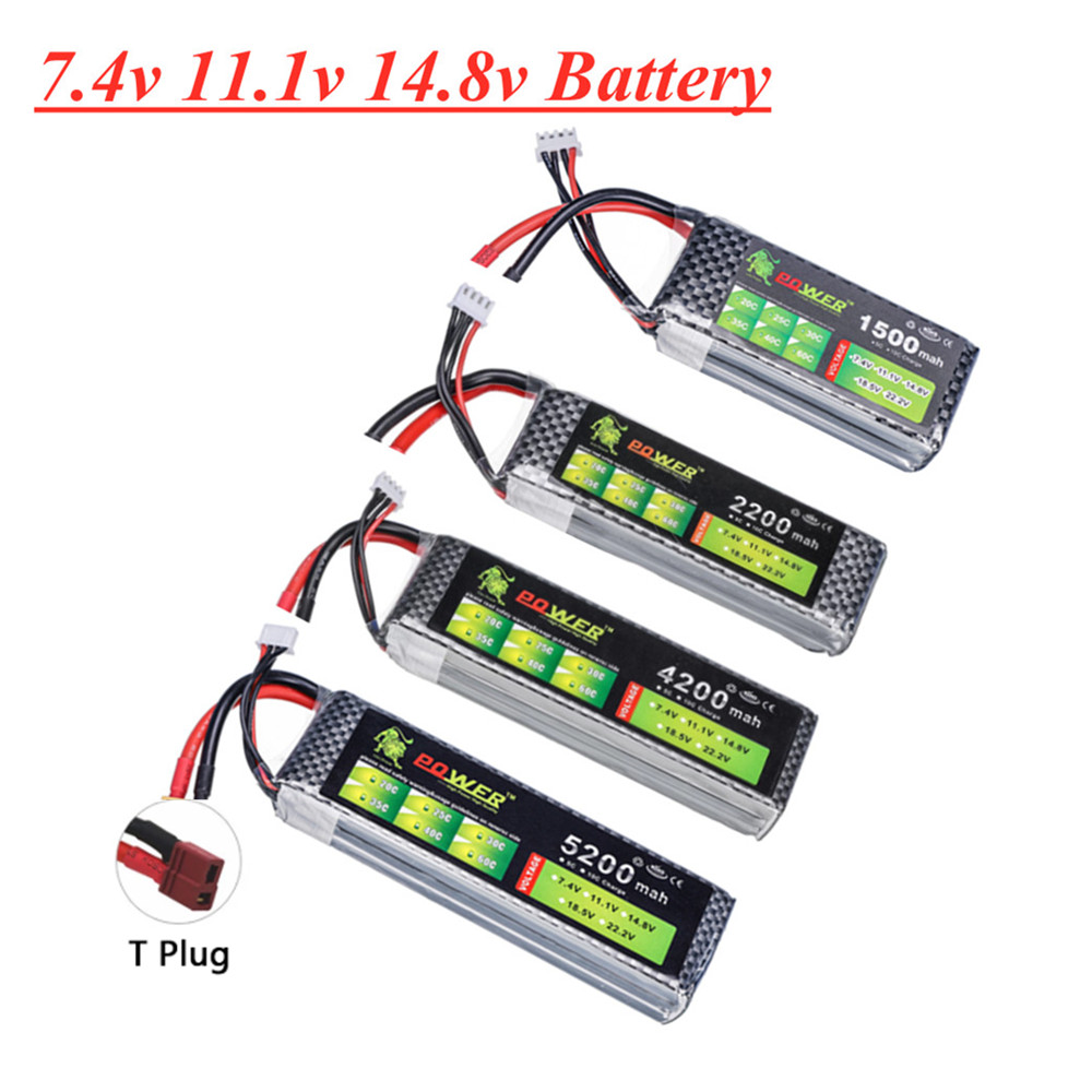 بطارية ليبو لألعاب الأطفال وال - مراجعة 4S Lipo Battery 14.8V 6000Mah وسعره