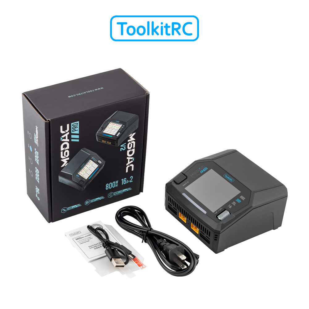 ToolkitRC M6DAC V2 M6DAC Pro ث - مراجعة Toolkitrc M6Dac Smart Charger وسعره