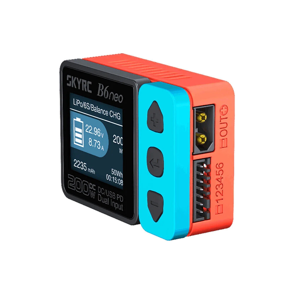 شاحن ذكي SkyRC B6 NEO بقدرة 20 - مراجعة Skyrc B6 Neo Smart Charger وسعره