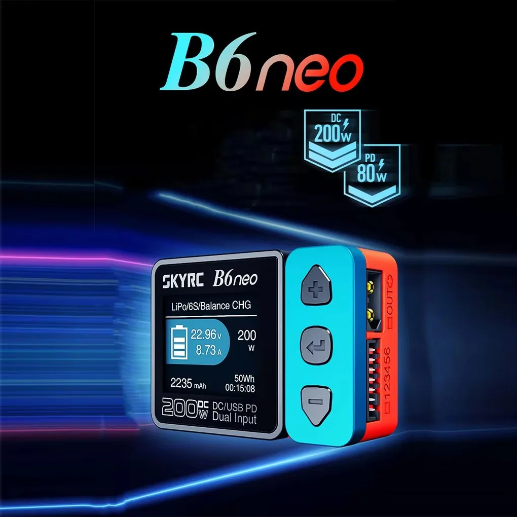 شاحن SkyRC B6 Neo الذكي بقدرة  - مراجعة Skyrc B6 Neo Smart Charger وسعره