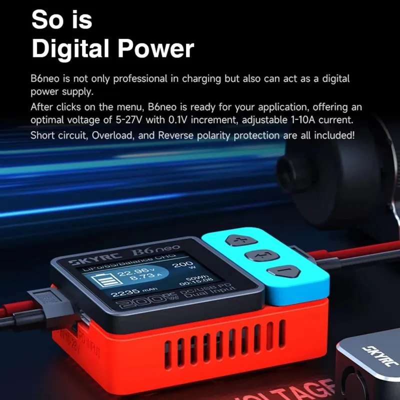 شاحن SkyRC B6 Neo الذكي بقدرة  - مراجعة Skyrc B6 Neo Smart Charger وسعره
