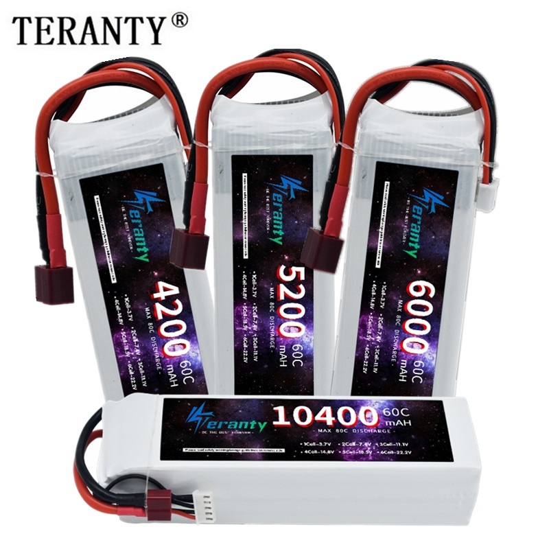 60C يبو بطارية 14.8V 4S 4200mA - مراجعة 4S Lipo Battery 14.8V 6000Mah وسعره