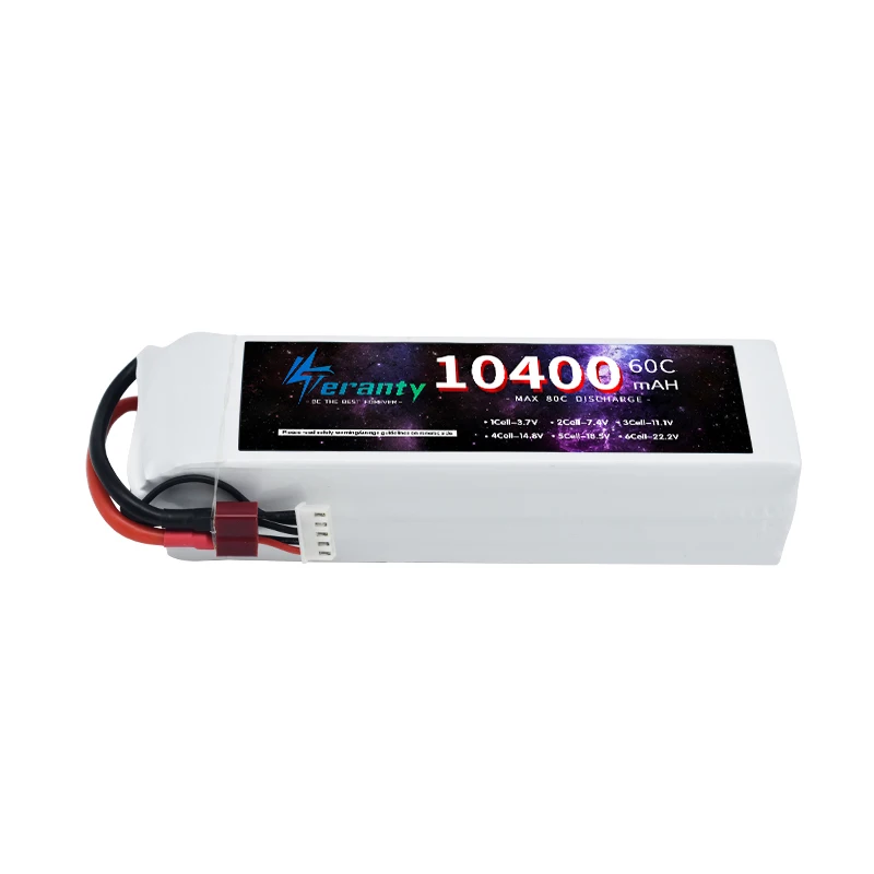 بطارية ليثيوم بوليمر 14.8 فولت - مراجعة 4S Lipo Battery 14.8V 6000Mah وسعره