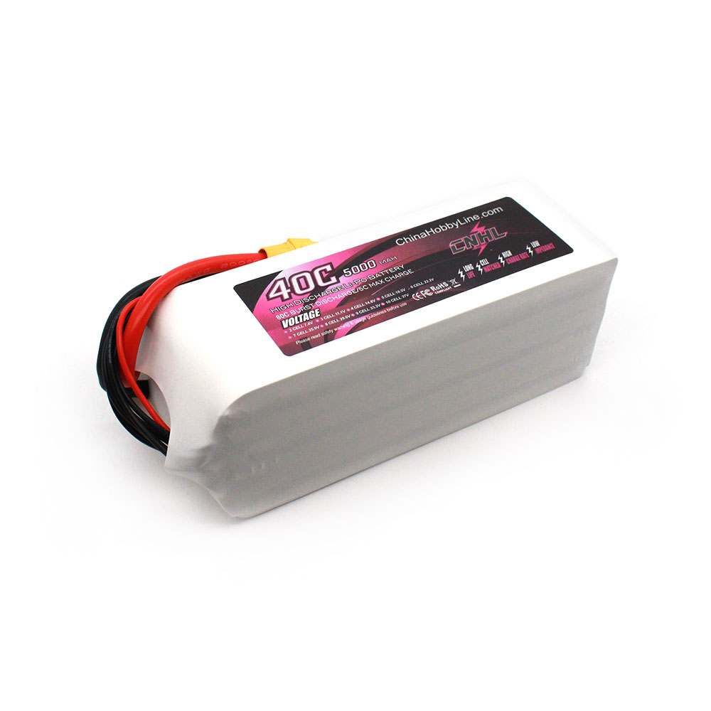 CNHL يبو بطارية 3S 4S 6S 11.1V - مراجعة 6S Lipo Battery 22.2V 5000Mah وسعره