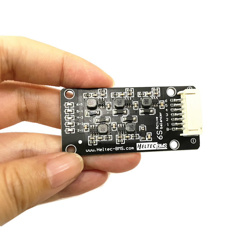لوحة موازنة نشطة 0.8 أمبير لنق - مراجعة 12S Lipo Battery Balancing Board وسعره