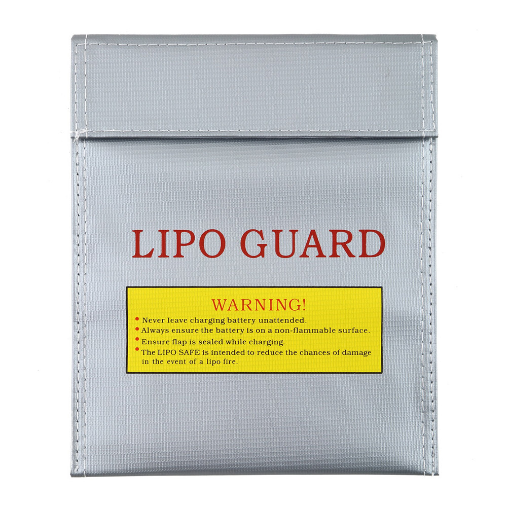 حقيبة حماية احترافية مقاومة لل - مراجعة Lipo Battery Fireproof Safety Charge Box وسعره