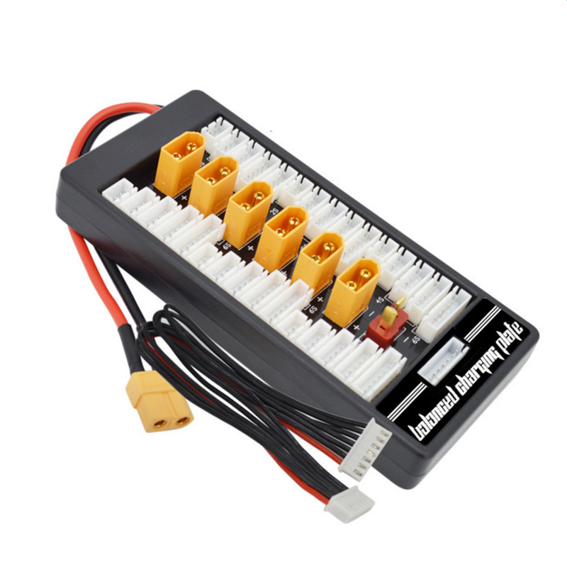 متعدد 2S-6S يبو موازية لوحة مت - مراجعة 12S Lipo Battery Balancing Board وسعره