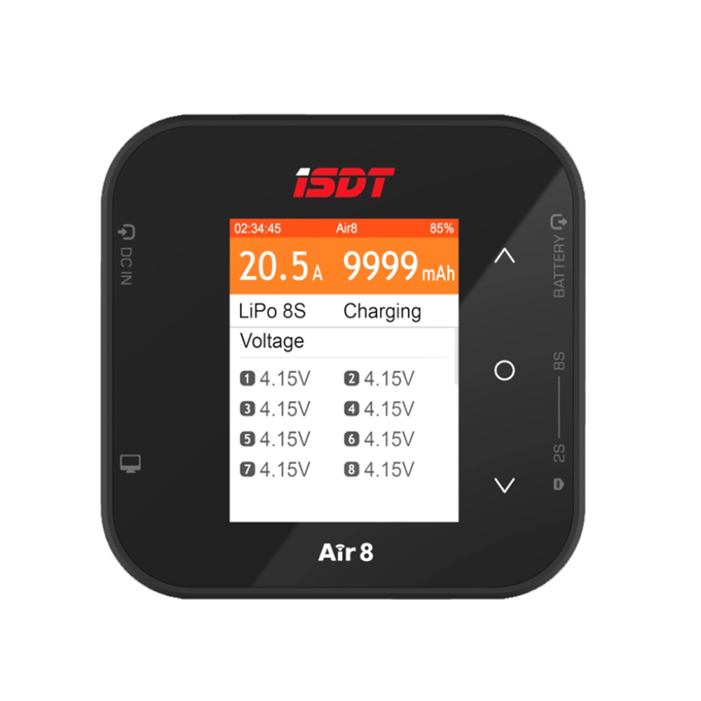 جديد ISDT Air8 يبو شاحن بطارية - مراجعة Isdt Air8 8S Lipo Charger وسعره