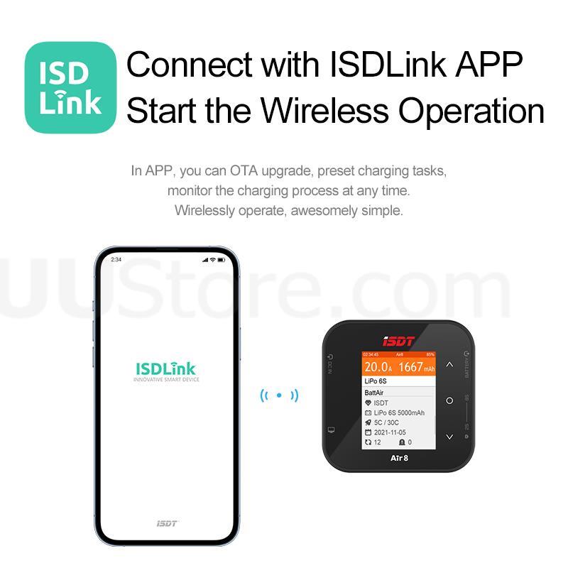 جديد ISDT Air8 يبو شاحن بطارية - مراجعة Isdt Air8 8S Lipo Charger وسعره