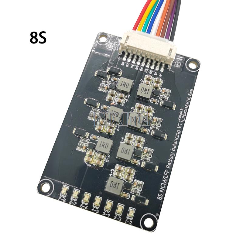 لوحة موازن نشطة BMS 8S 9S 10S  - مراجعة 12S Lipo Battery Balancing Board وسعره