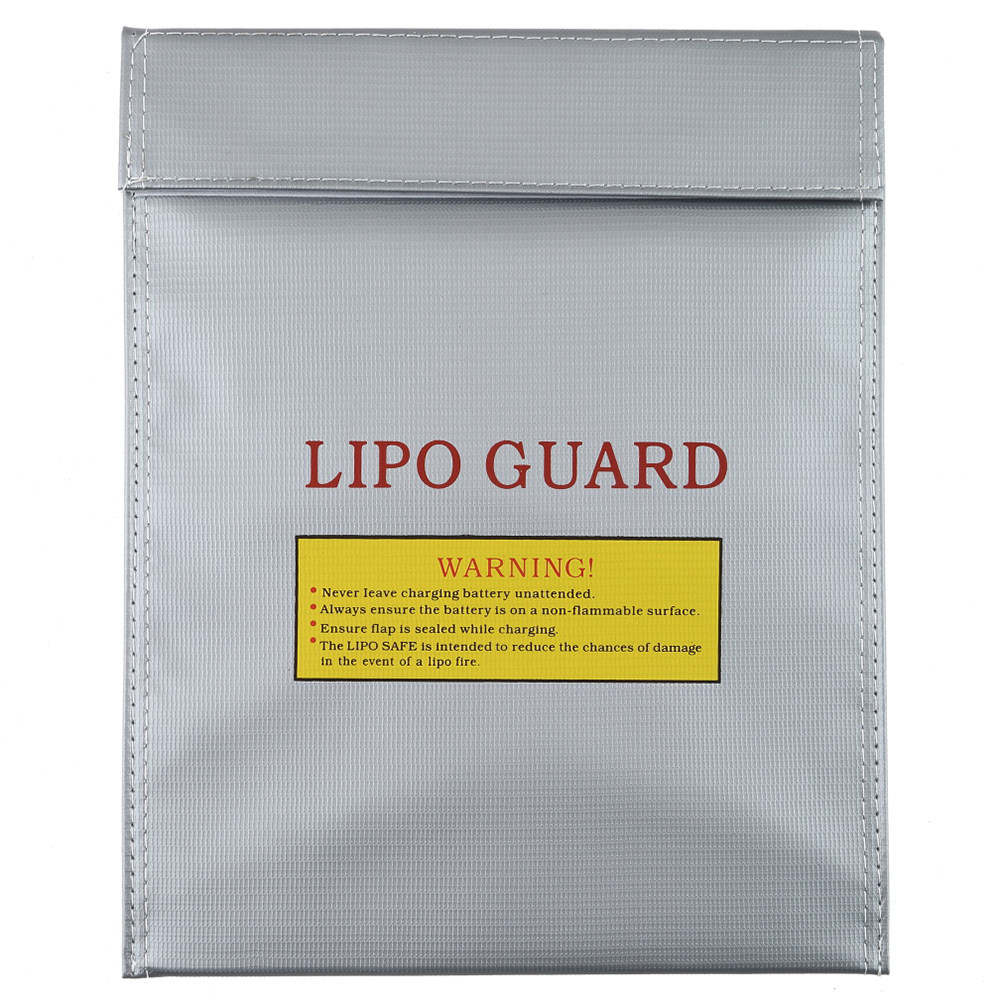حقيبة تخزين احترافية مقاومة لل - مراجعة Lipo Battery Fireproof Safety Charge Box وسعره