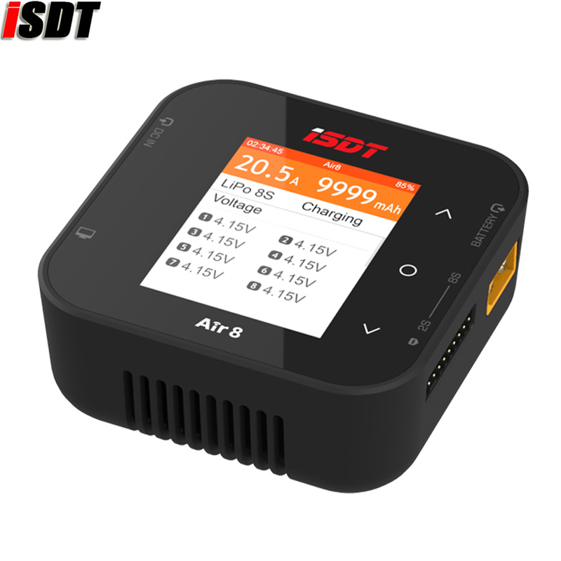 شاحن ISDT Air 8 الذكي للطائرات - مراجعة Isdt Air8 8S Lipo Charger وسعره