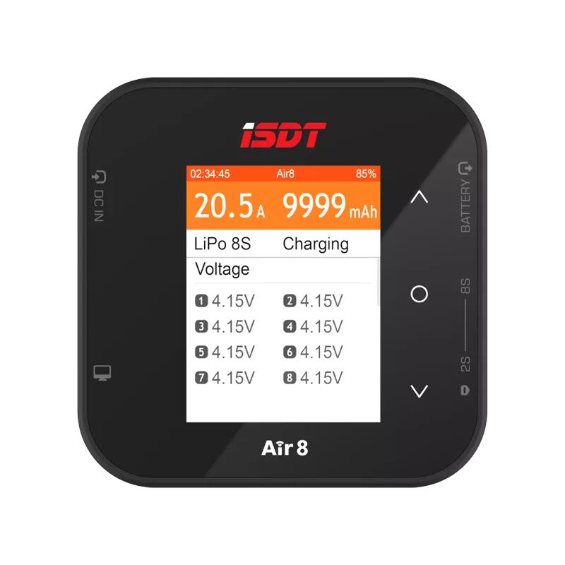 شاحن وفاحص بطاريات ISDT Air8 ب - مراجعة Isdt Air8 8S Lipo Charger وسعره