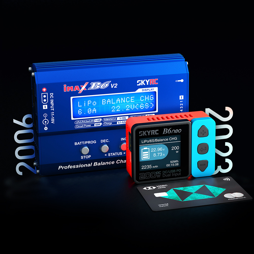 SkyRC B6 neo شاحن ذكي تيار مست - مراجعة Skyrc B6 Neo Smart Charger وسعره