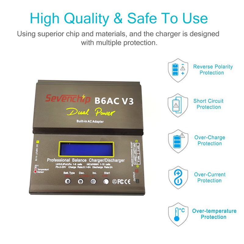 جديد 80 واط imamax B6AC V3 الذ - مراجعة Toolkitrc M6Dac Smart Charger وسعره