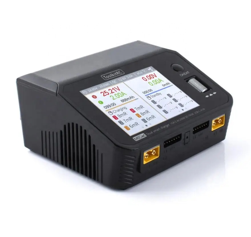 ToolkitRC M6DAC التيار المتناو - مراجعة Toolkitrc M6Dac Smart Charger وسعره