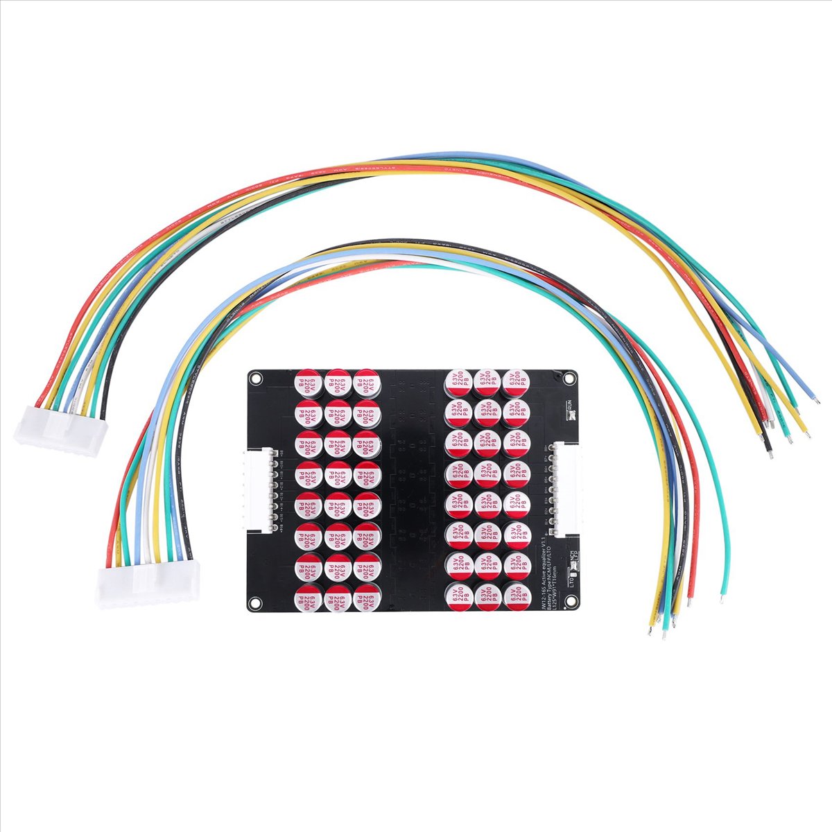 * يوم واحد 12S 13S 14S 15S 16S - مراجعة 12S Lipo Battery Balancing Board وسعره